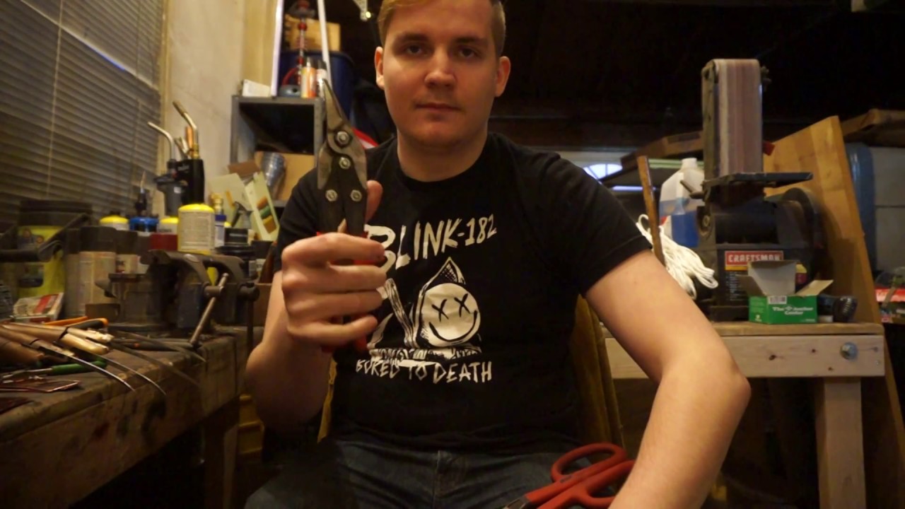 How to Build a Glove Part 1 - Metal Cutting/Holes