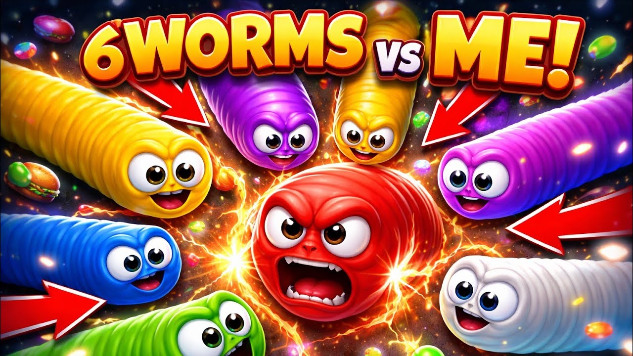 Wormszone.io gameplay #sehar 
