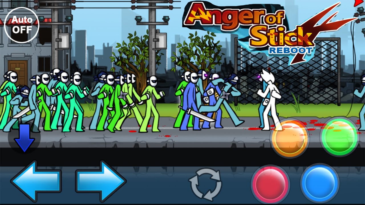 Anger Of Stick 4 Reboot - CRAZY GAME - HD [Android]