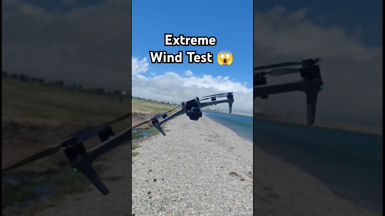 DJI Air 3S Extreme Wind Test 😱🌪️ #dji #shorts #shortsfeed #viralshorts #youtubeshorts #foryou #wind