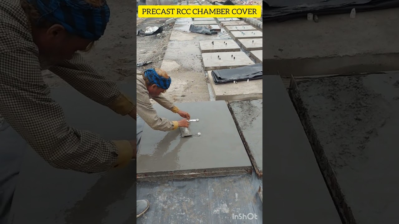 Precast RCC manhole Cover | Septic tank manhole Cover #youtubeshorts #construction #shorts