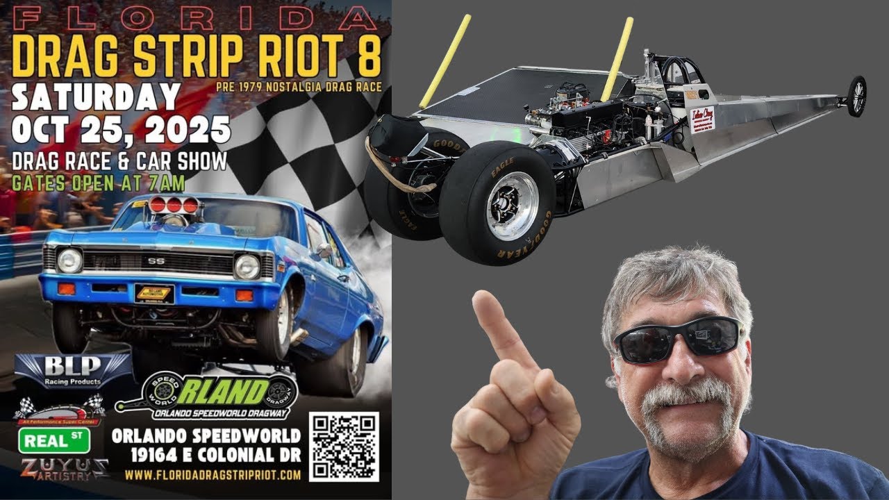 This Car's Speed Will Blow Your Mind! Drag Strip Riot 8 Orlando SpeedWorld 2025