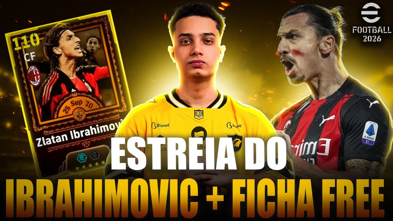 IBRAHIMOVIC NERFADO? BAGRE? FICHA MODIFICADA FREE | Efootballl 2026