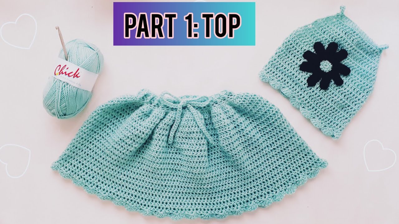 How To Crochet a Summer Top (All sizes) | Part 1