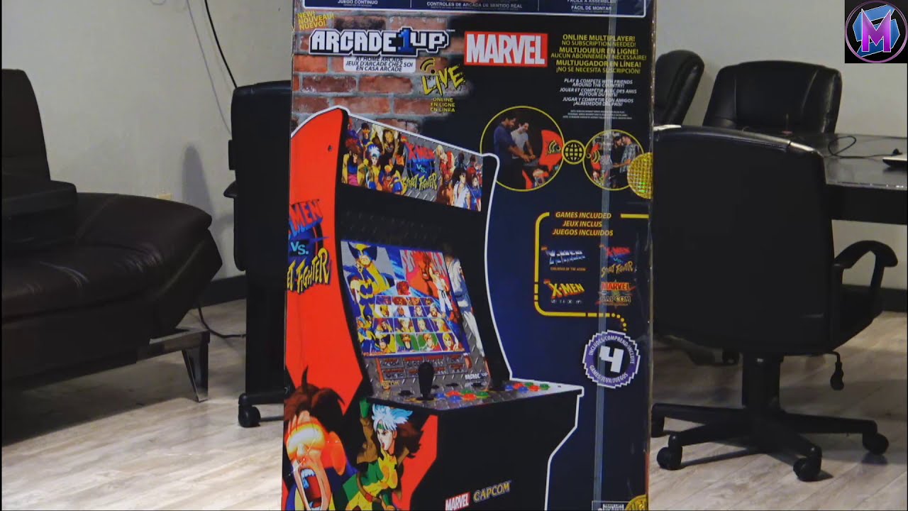 Arcade 1Up! Assembly. X-Men vs. Street Fighter.