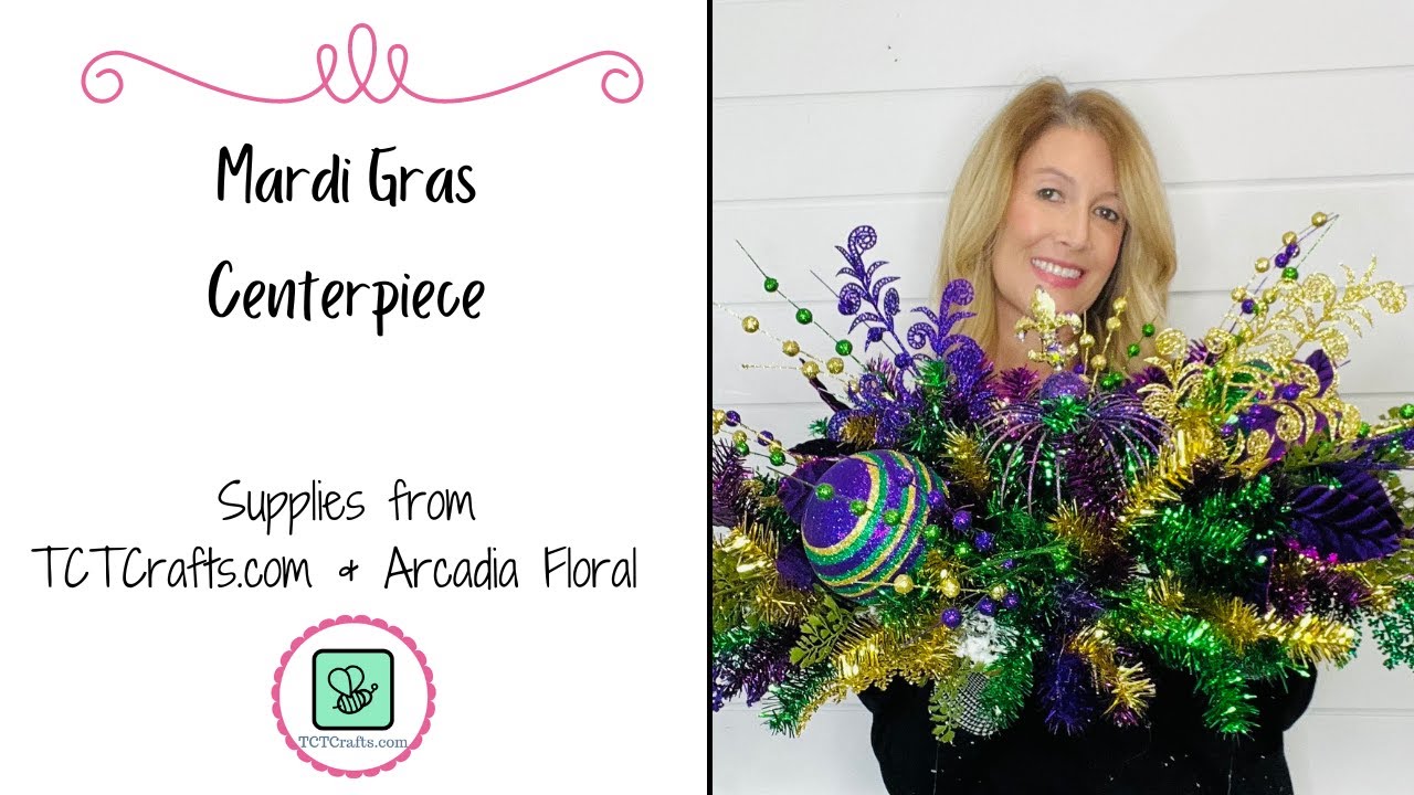 Mardi Gras Centerpiece Dec22 YouTube