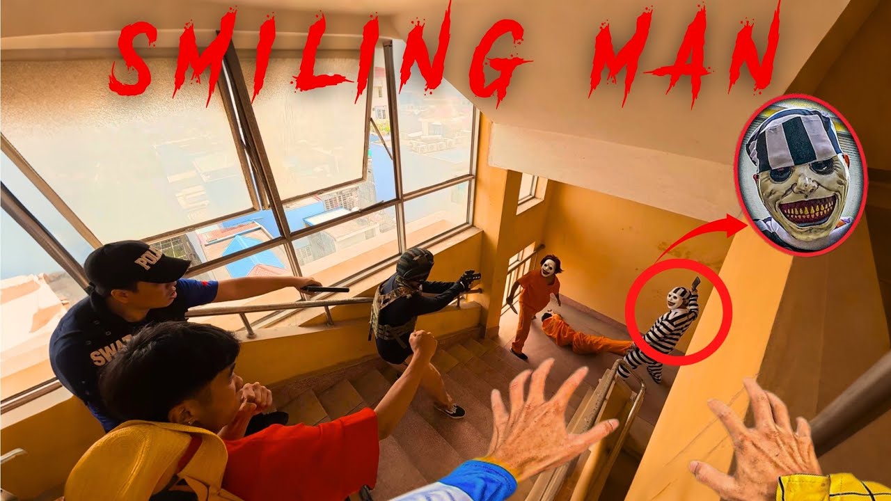 ONE PIECE VS SMILING MAN ESCAPE IN REAL LIFE HORROR | CHAP 10 | Bubbles Passion