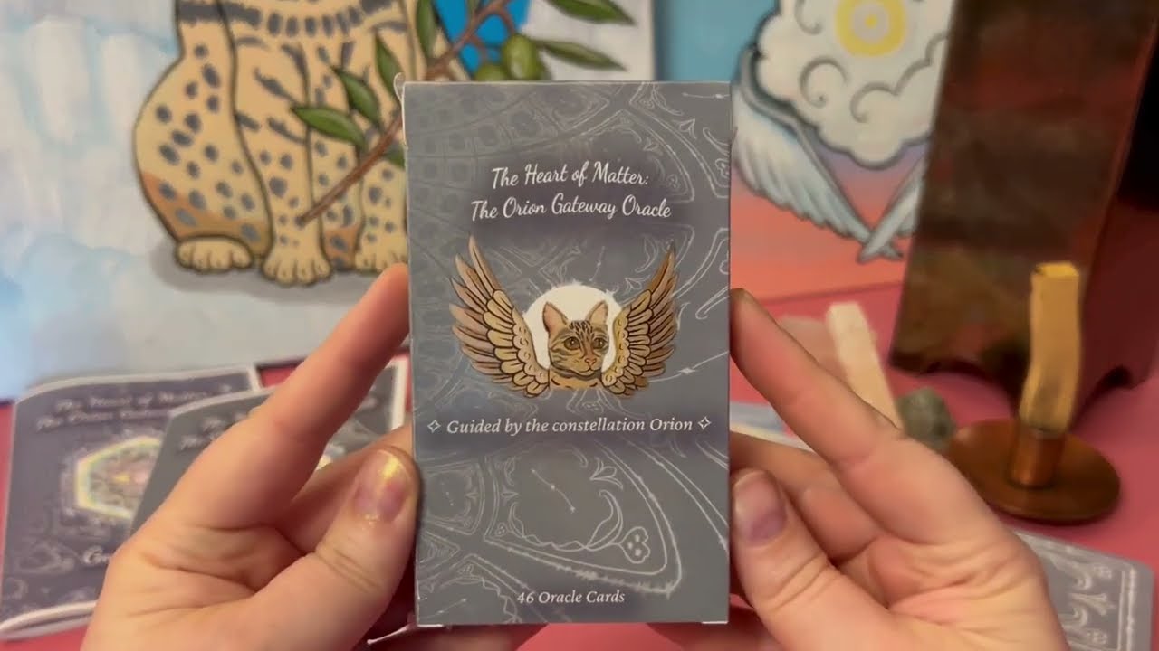 The Heart of Matter Oracle Deck | Tarot-Size Oracle Cards + Guidebook Reveal
