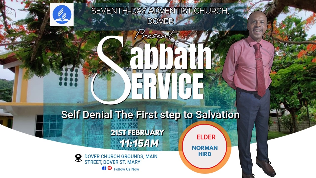 SELF DENIAL, THE 1ST STEP TO SALVATION || Eld. Norman Hird || 21.02.2026.