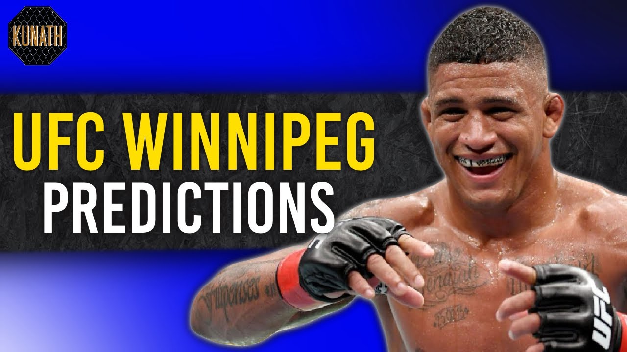 UFC WINNIPEG PREDICTIONS | UFC WINNIPEG FULL CARD BREAKDOWN