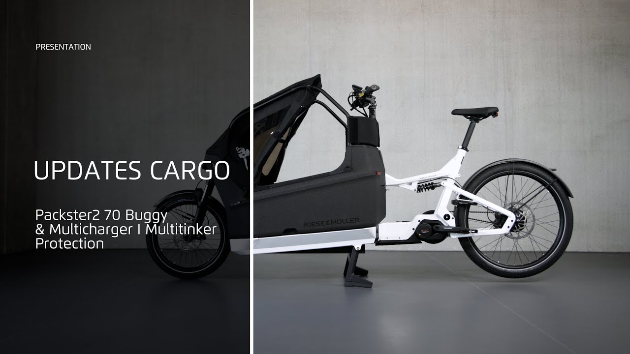 The new Packster2 70 Buggy and protection of the Multicharger I Multitinker