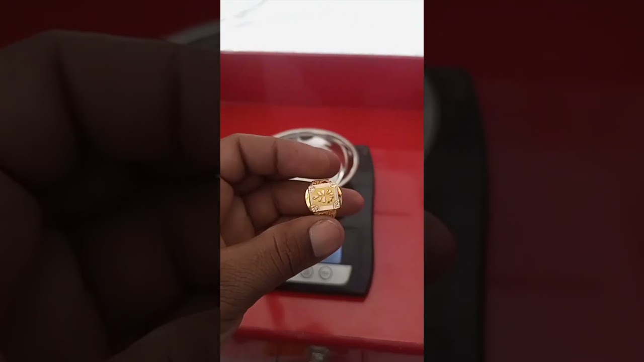 22K gold Jens ring|| gold price today|| letest model ring||#viralshorts#shorts@sandeephmjewellery