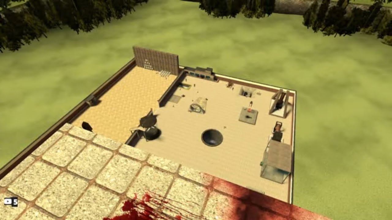 Garry's Mod, Gore Map with NPCs