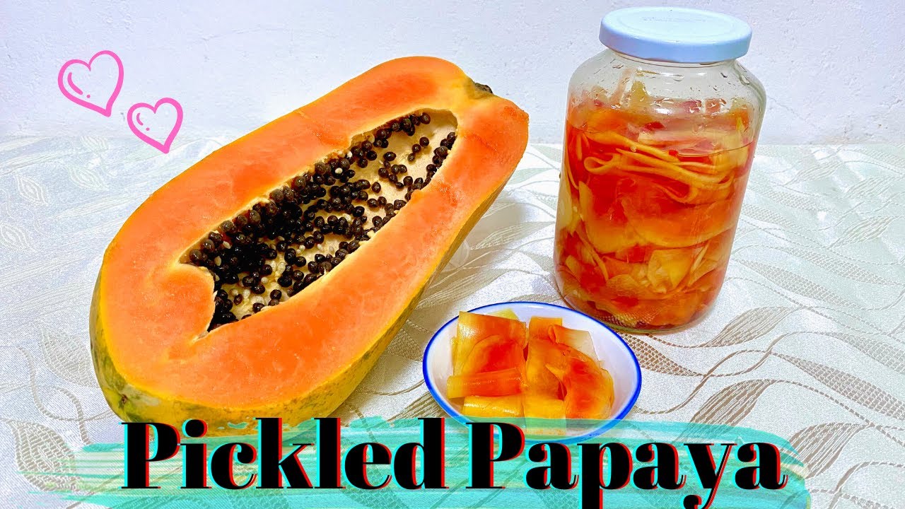 Crunchy & Crisp Pickled Papaya Recipe | Simple & Easy Recipe || Ernest Yeap