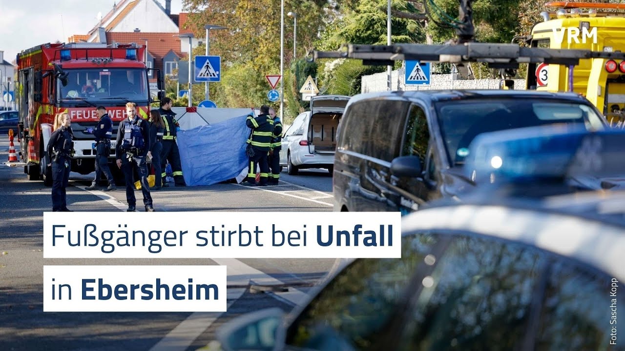 Fußgänger stirbt bei Unfall in Mainz-Ebersheim