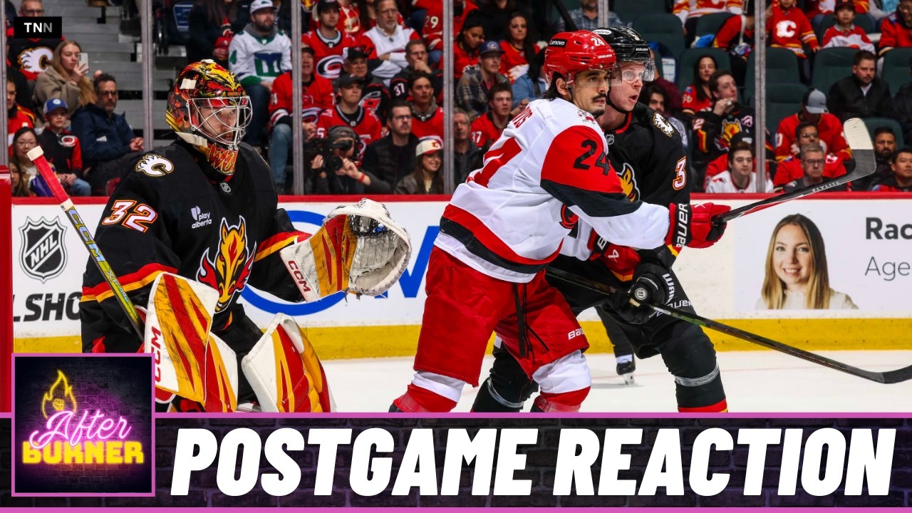 Hurricanes @ Flames Postgame Reaction | FN After Burner - Game 62