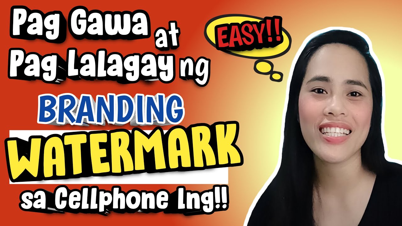 PAANO MAG LAGAY AT GUMAWA NG WATERMARK SA YOUTUBE GAMIT ANG CELLPHONE ( NEW UPDATE)