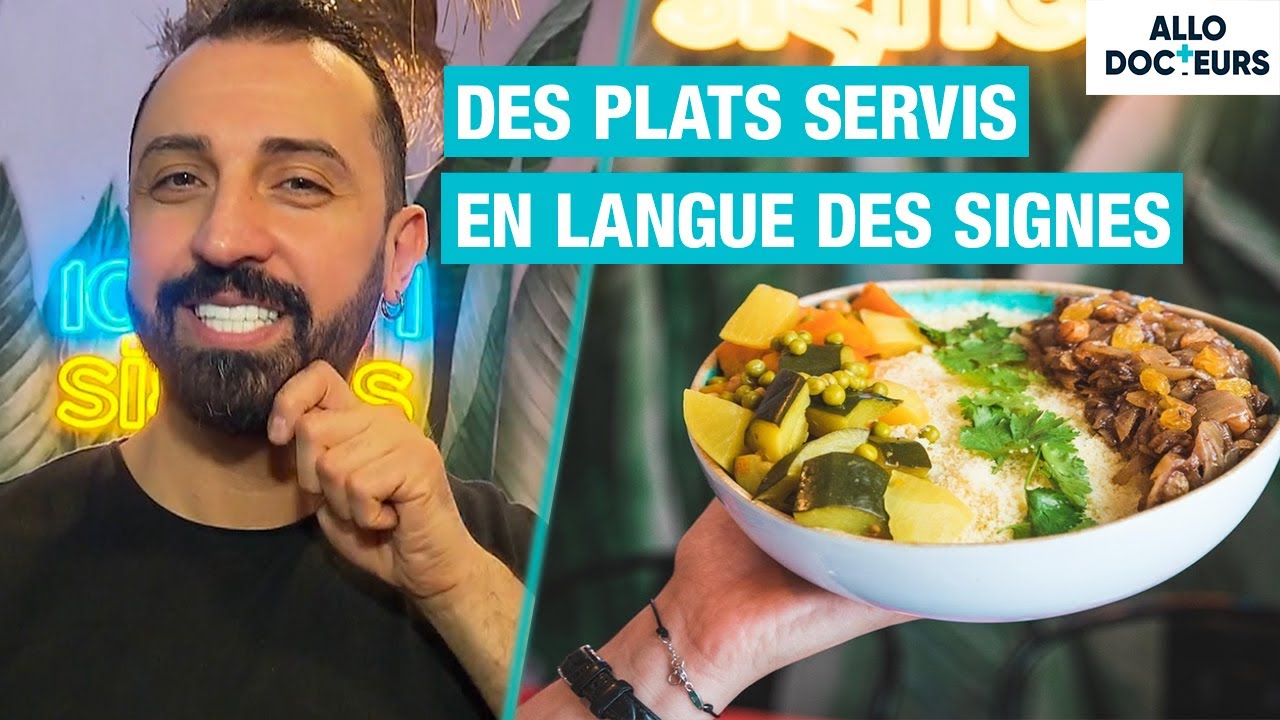 Un restaurant adapté aux personnes sourdes