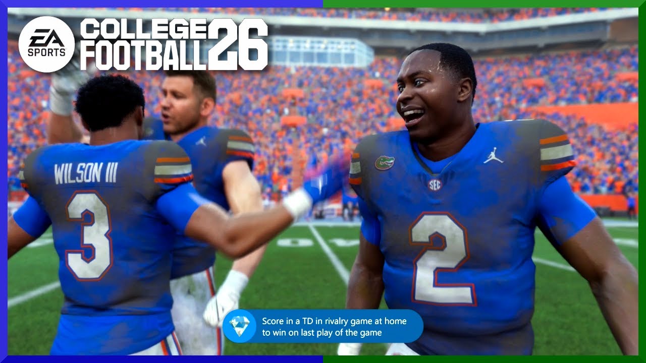 College Football 26 - INSTANT CLASSIC Achievement / Trophy (Rivalry Touchdown)