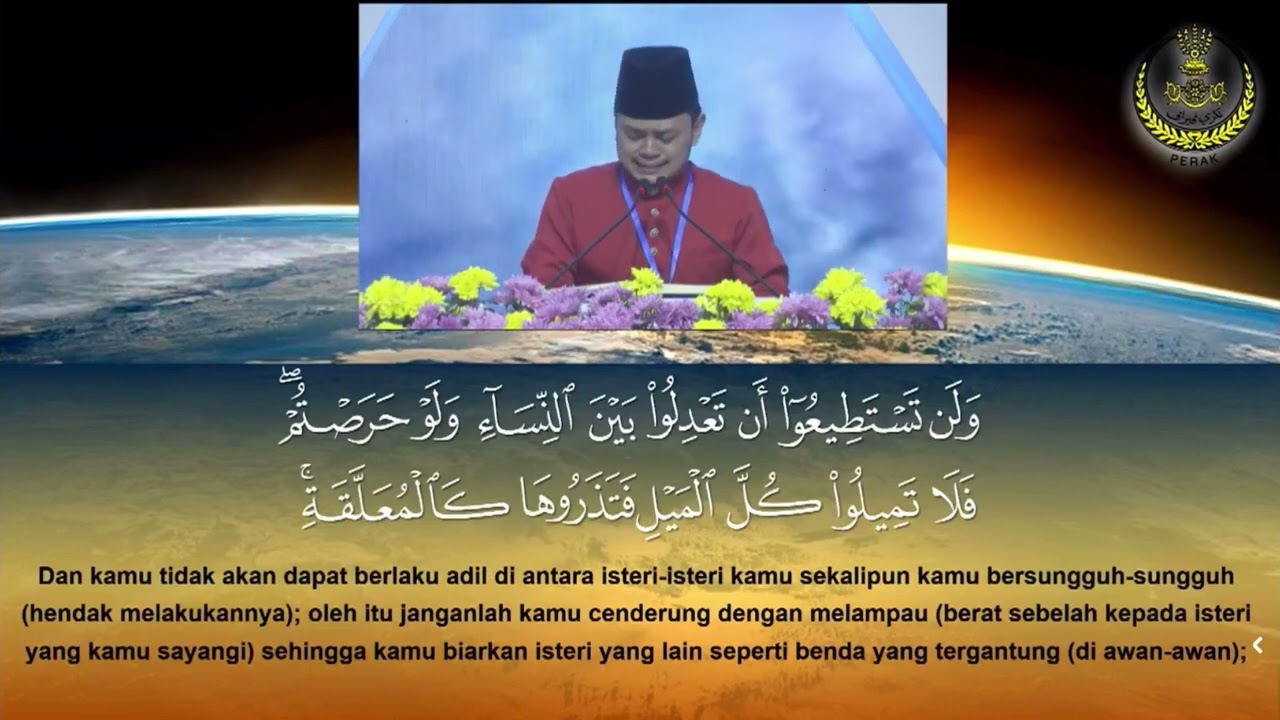 Aiman Ridhwan - Johan Tilawah Al-Quran Peringkat Negeri Perak 2025