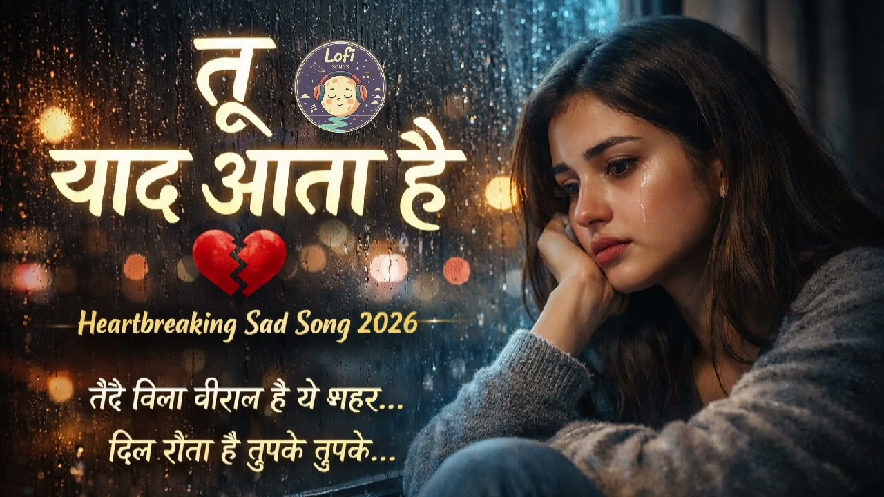 👉 तू याद आता है 💔 | Heart Touching Sad Song 2026 | Broken Love Lofi Song