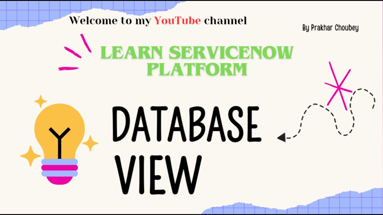 #7 ServiceNow DataBase View #advance #reports #learn #servicenow #platform #database #view #viral