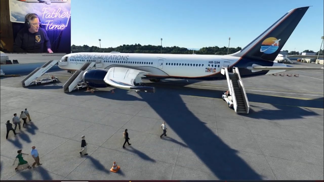 Full review of the Horizon Simulations 787-9 mod by a ret. 777 Capt. Free scenery at KPAE by FreakyD