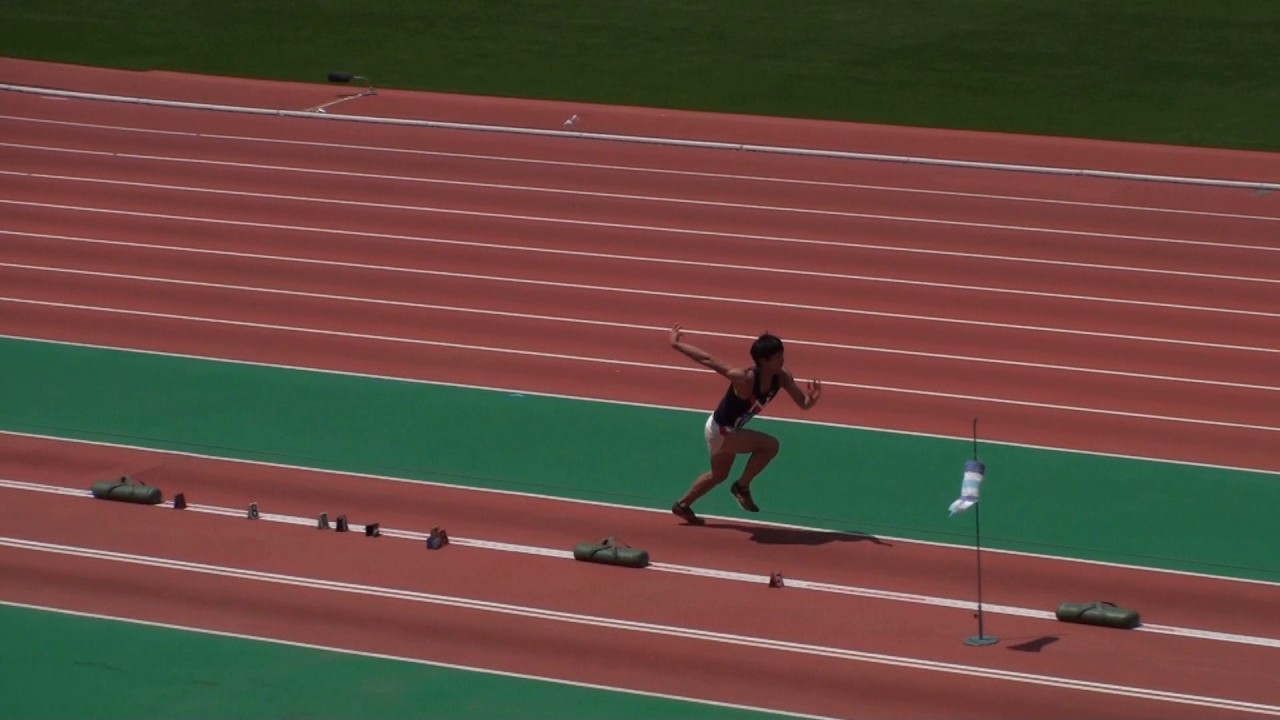 小田大樹選手　走幅跳　7m45(+0.7)　2017織田記念