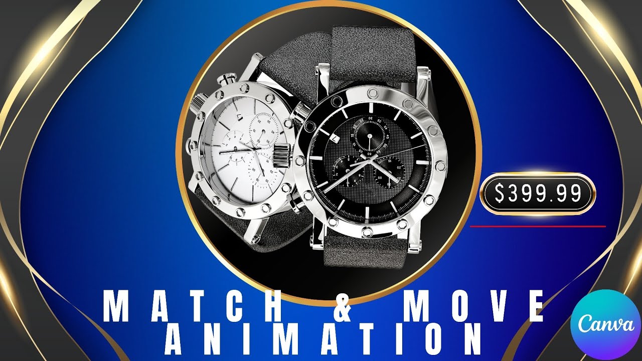 Match And Move Animation In Canva || Canva Tutorial
