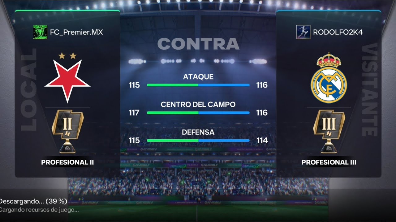 ⚜️VICTORIA en FC Mobile⚜️ (cara vs cara 1-0) Partido apretado