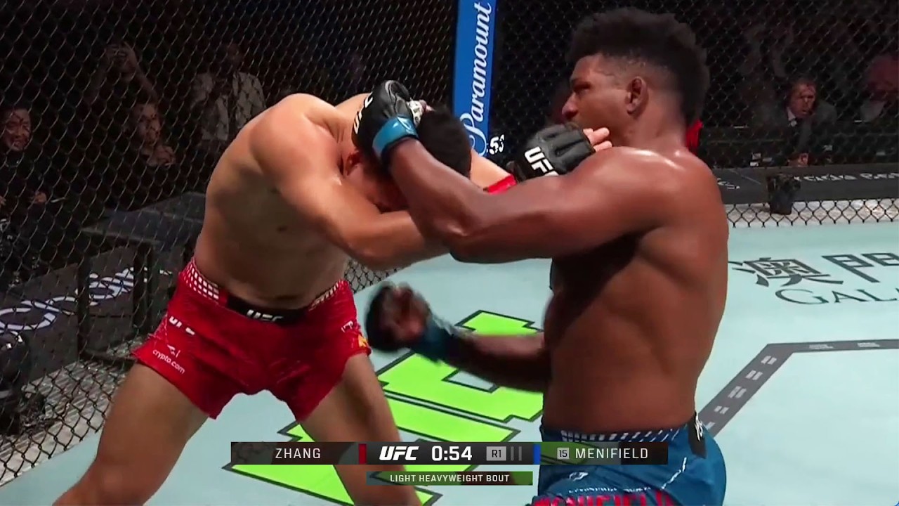 Zhang Mingyang vs Alonzo Menifield FULL FIGHT HIGHLIGHTS | | UFC Macau