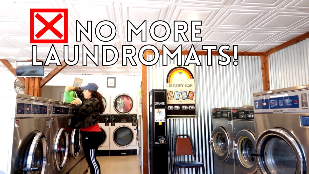 RV laundry HACK: How we do our laundry with NO laundry hookups!