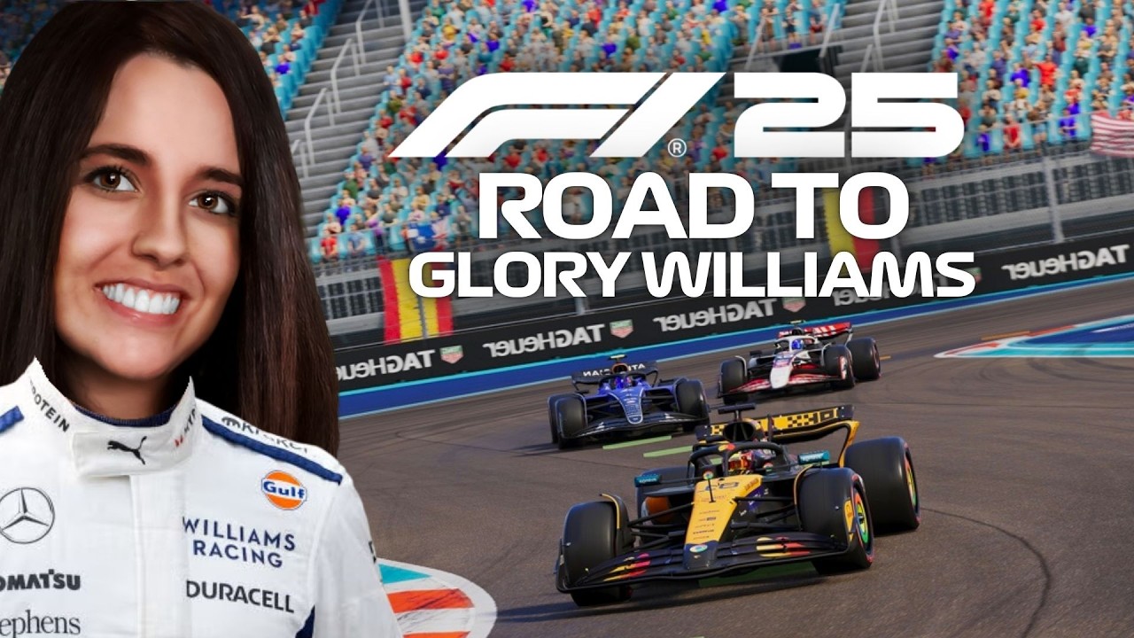 F1 25 Road to Glory Driver Career in Williams - Miami & Imola