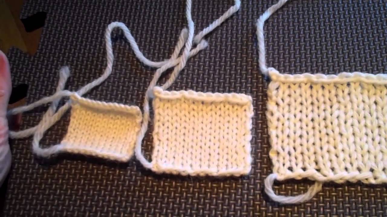 Choosing a Needle Size--Tip of the Week--11/16/12