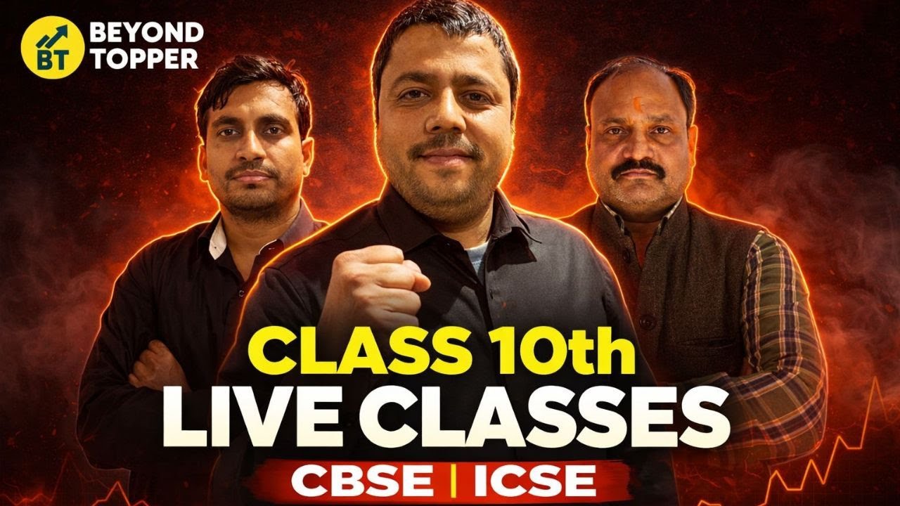 Class 10 Board Booster LIVE 🔥 Maths • Physics • Chem | CBSE & ICSE | UP Board | Tarun |Sharad |Anand