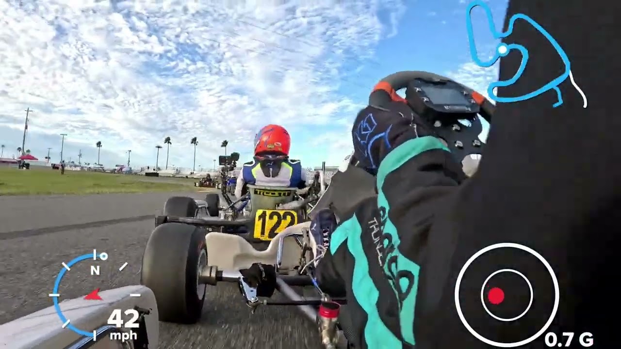 KartWeek At Daytona 206 Jr (onboard) Day 3 of 3