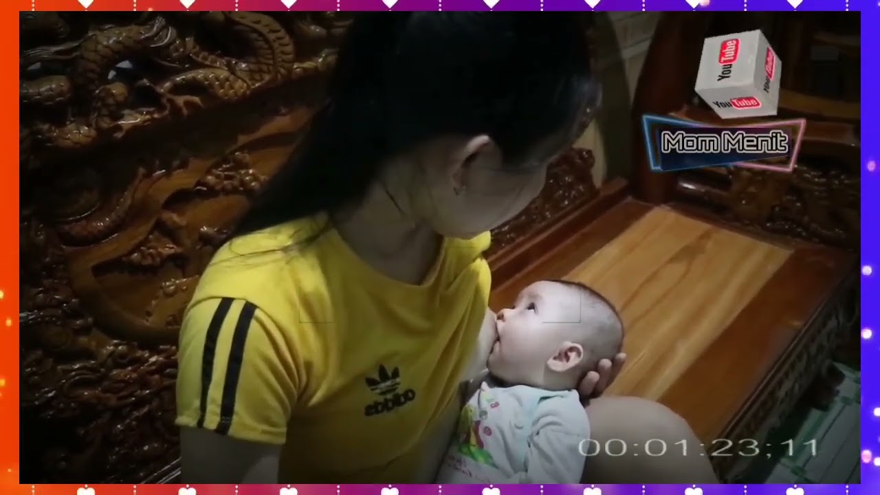 breastfeeding vlog time with beautiful mom menit /103