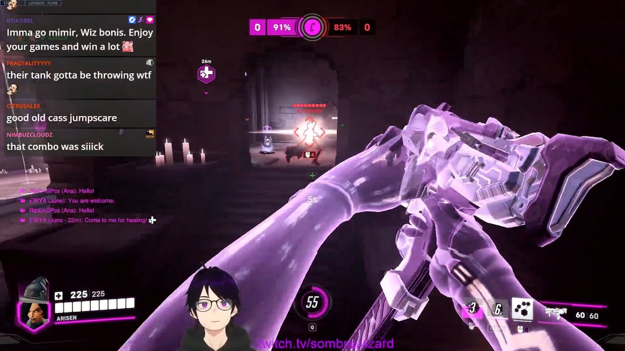 SOMBRAWIZARD SOMBRA TOP 500 OVERWATCH 2 GAMEPLAY