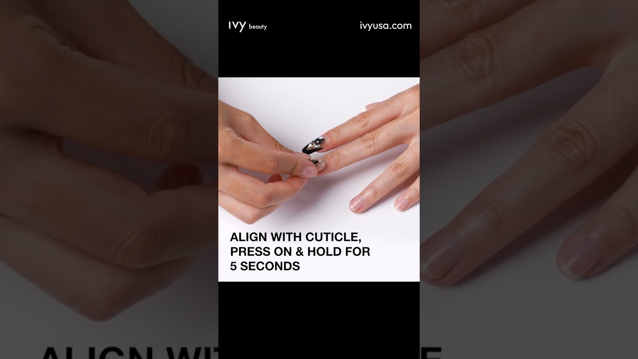 How to apply Gold Finger Premium Nails easily