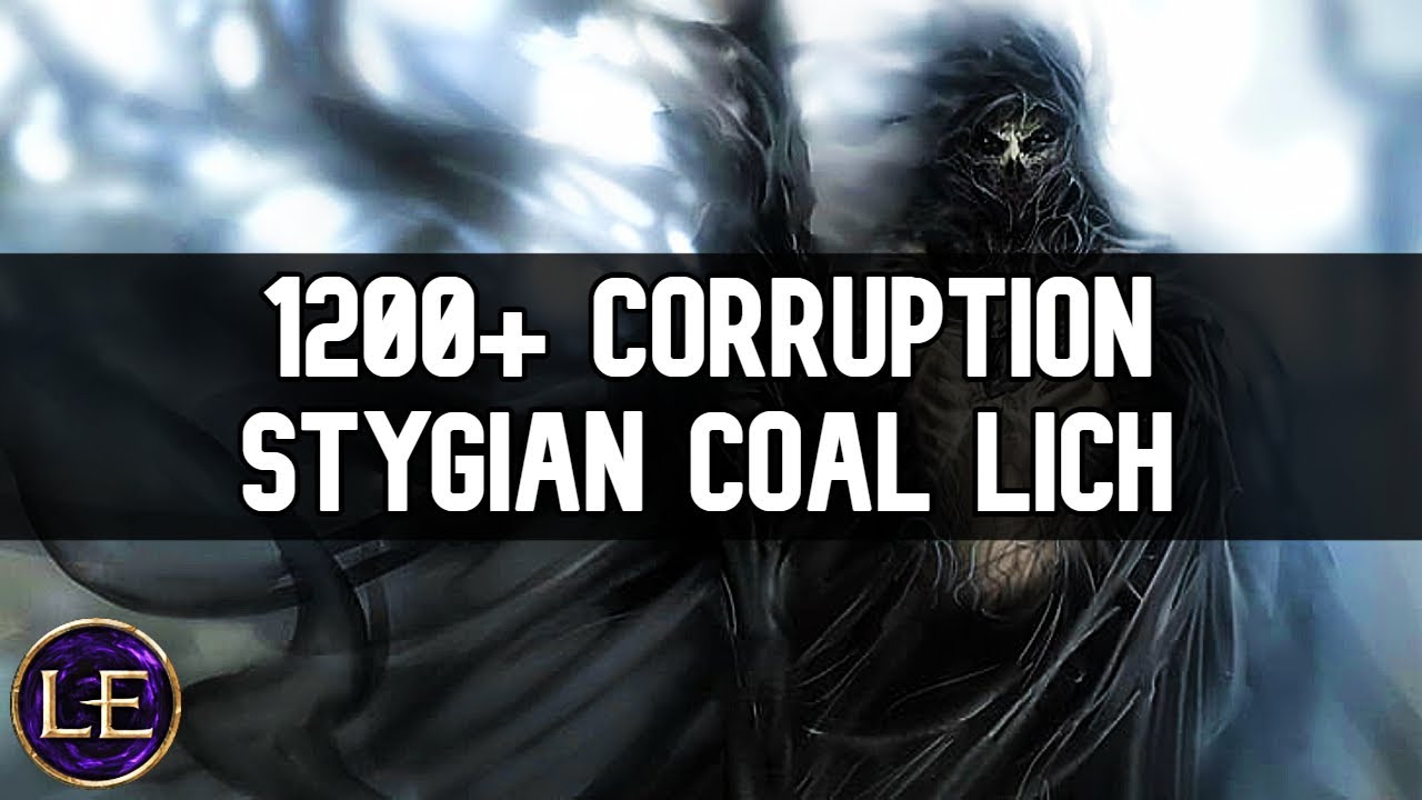 Last Epoch - 1200+ Corruption w/ Stygian Coal Lich! (Patch 1.2)