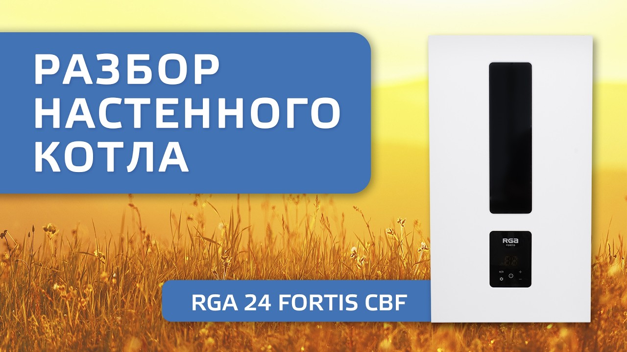 Разбор настенного котла RGA 24 Fortis CBF
