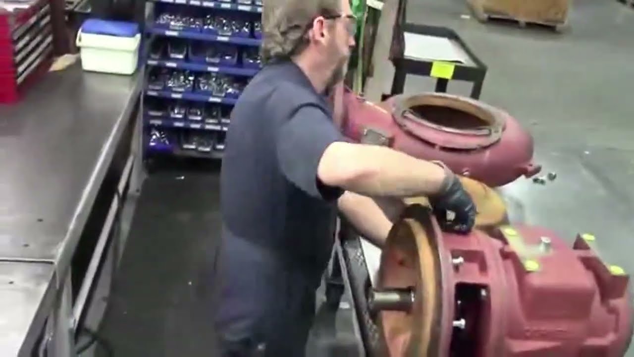 Will Pump (Cornell Pump instalación sello mecánico Cycloseal)