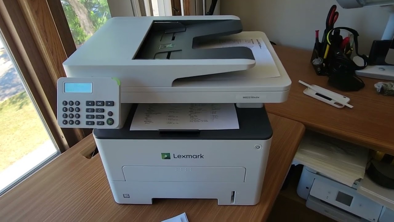 Lexmark MB2236adwe Wireless Multi-function Mono Laser All-In-One Scanner 382 Pgs