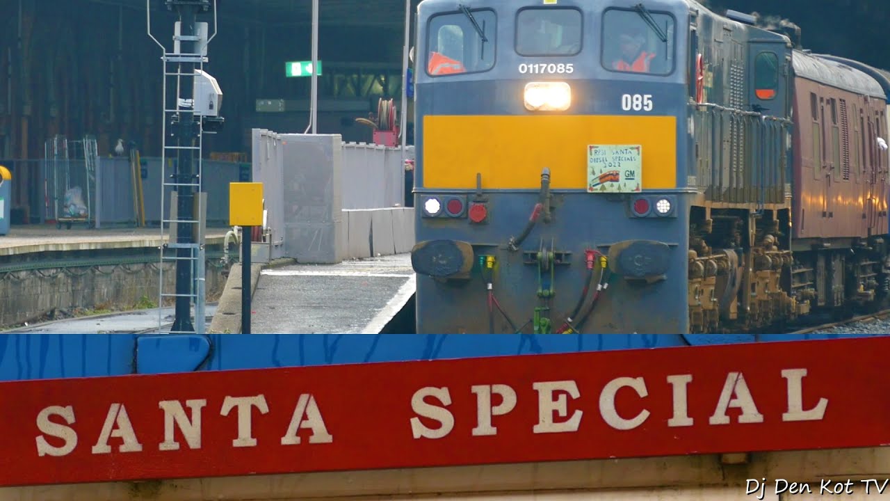 RPSI Santa Special Dublin Connolly train station, Diesel loco 085