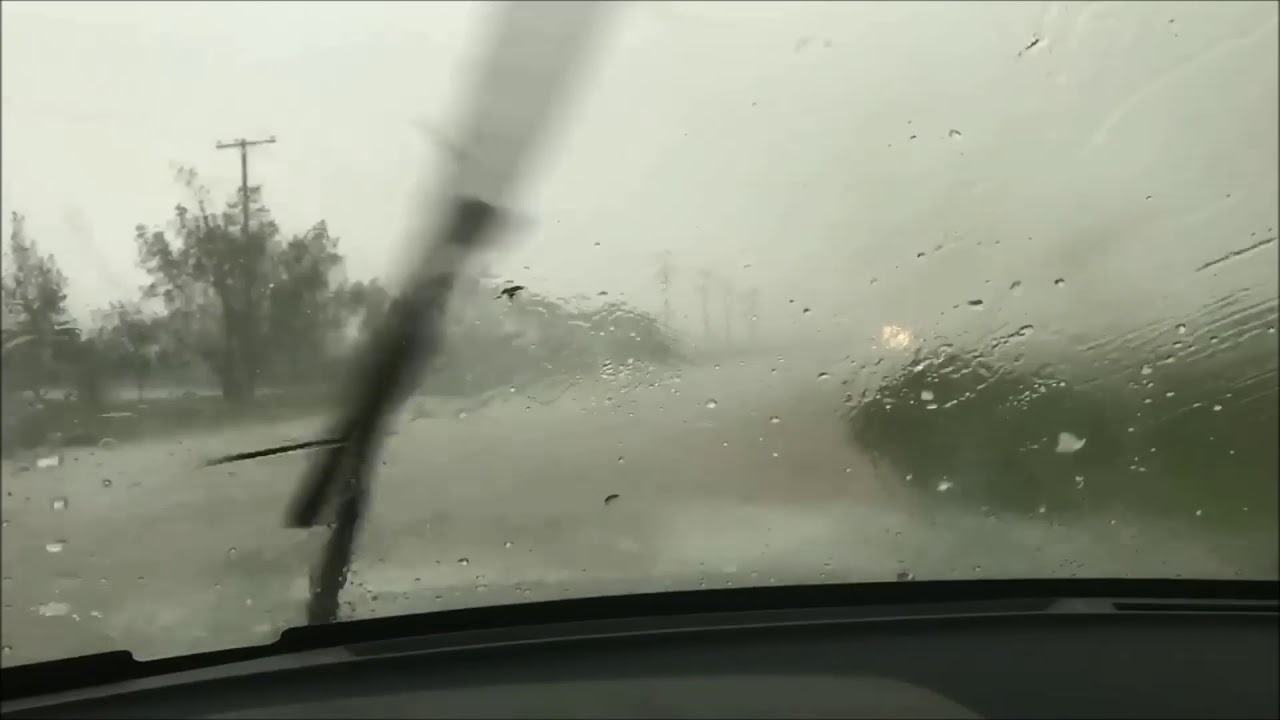 Storm Brings High Winds And Hail to Estevan, Saskatchewan