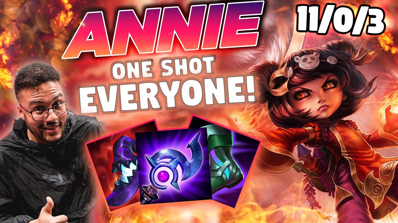 One Shot Everyone with this ANNIE BUILD | Aphromoo