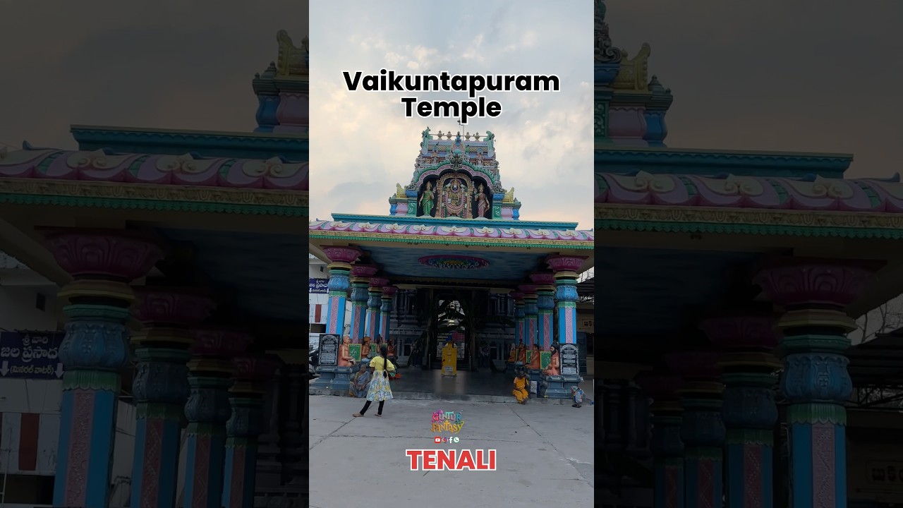 Follow For More - Exploring Vaikuntapuram Temple, Tenali  | Hidden Gem of Andhra Pradesh