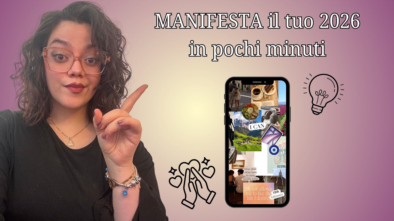 TUTTO ciò che DEVI SAPERE PRIMA di CREARE la tua VISION BOARD 
