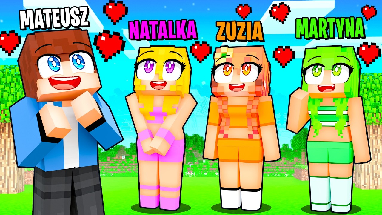 Zamieniliśmy NICKI na IMIONA Z PRAWDZIWEGO ŻYCIA w Minecraft!