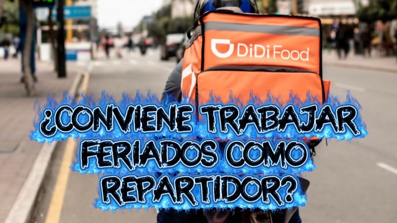 ¿CONVIENE TRABAJAR COMO REPARTIDOR EN DÍAS FERIADOS?
